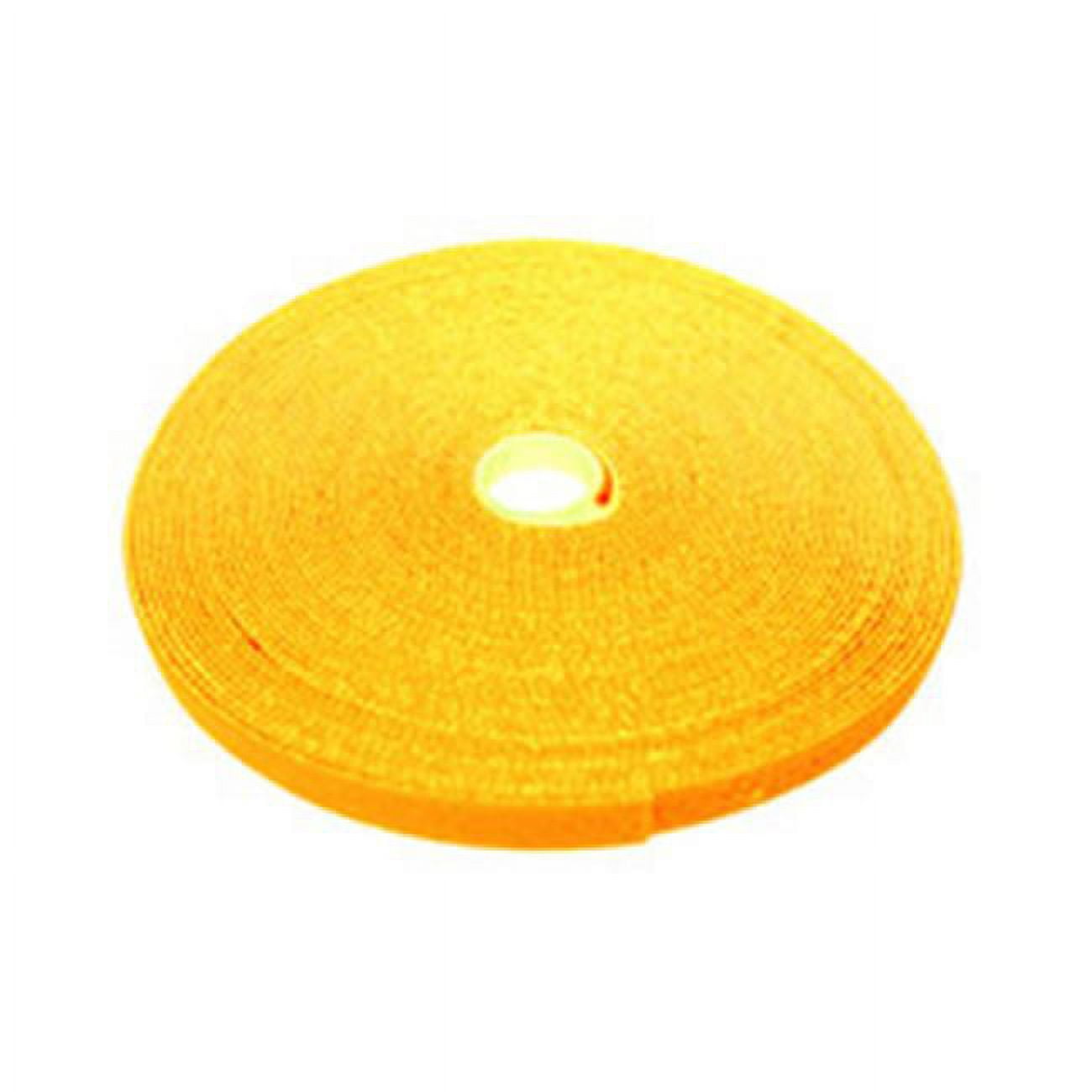 Cablewholesale 30ct-08150 0.75 In. X 50 Ft. Roll Hook & Loop Tape - Yellow