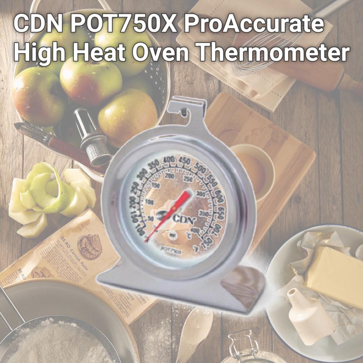 Picture of CDN POT750X ProAccurate High Heat Oven Thermometer