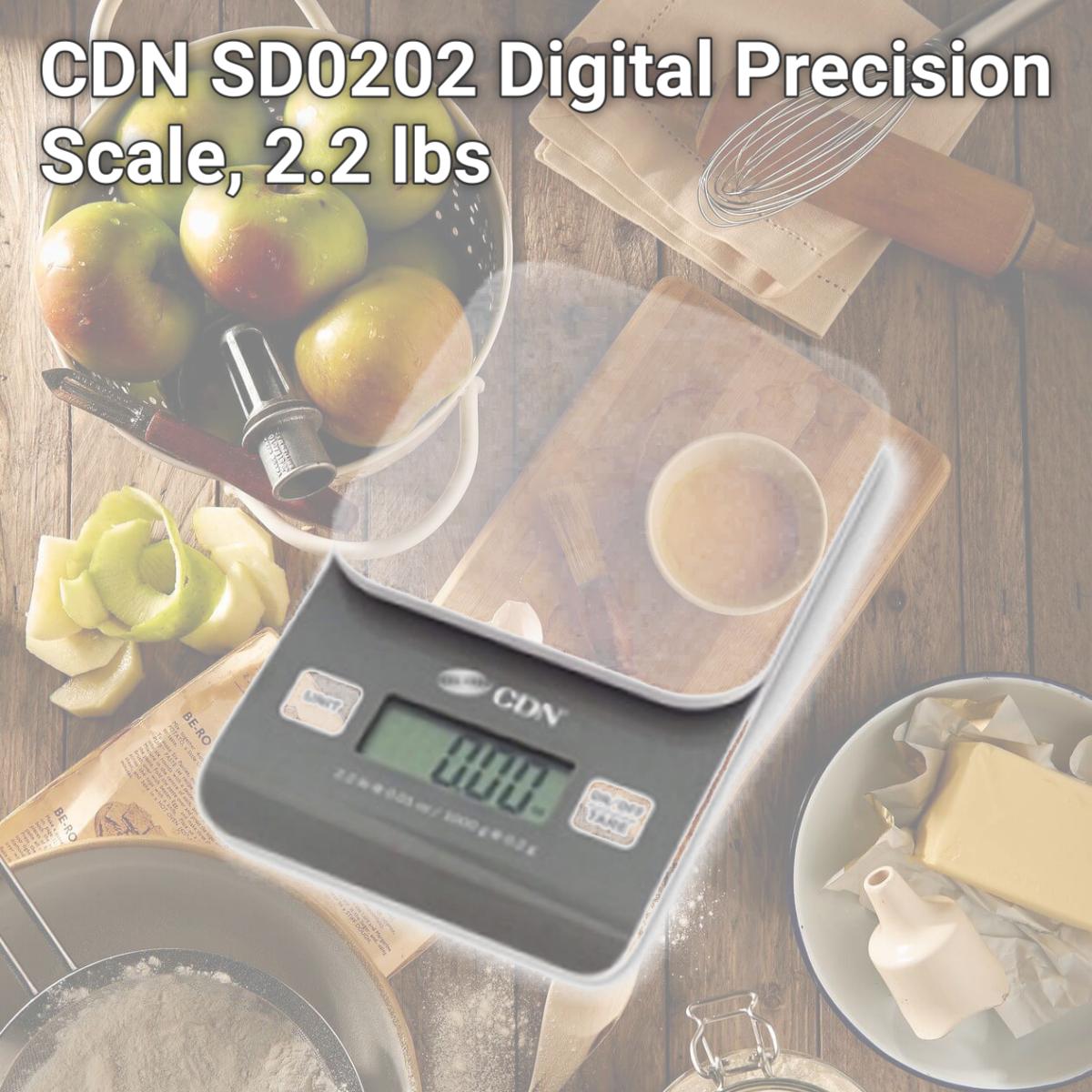 Picture of CDN SD0202 Digital Precision Scale, 2.2 lbs