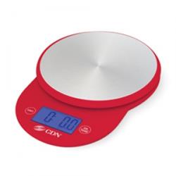 Sd1104-red Digital Kitchen Food Scale, 11 Lbs - Red