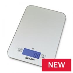 Sd1502-silver Proaccurate Digital Glass Scale, 15 Lbs - Silver