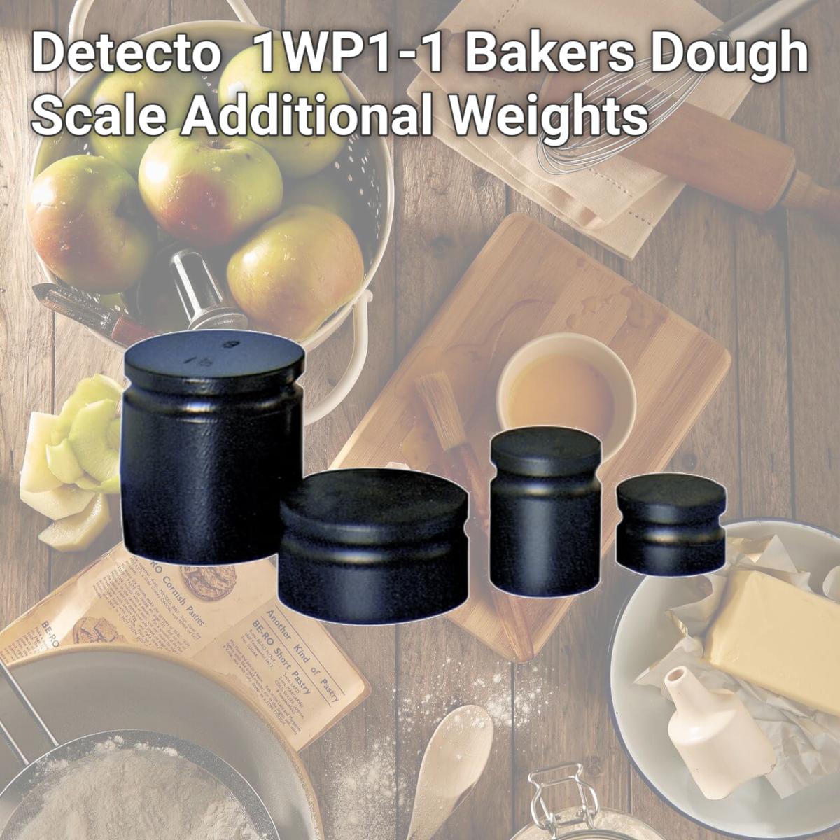 Picture of Detecto  1WP1-1 Bakers Dough Scale Additional Weights
