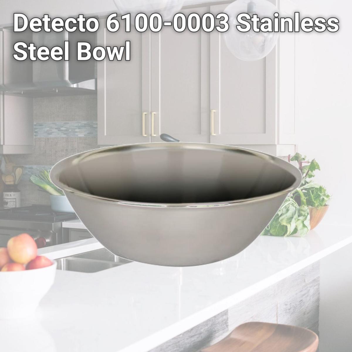 Picture of Detecto  6100-0003  Stainless Steel Bowl