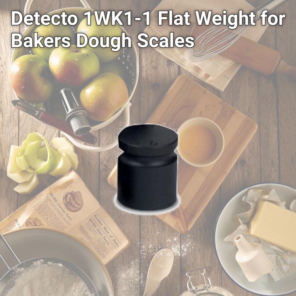 Picture of Detecto  1WK1-1 Flat Weight for Bakers Dough Scales