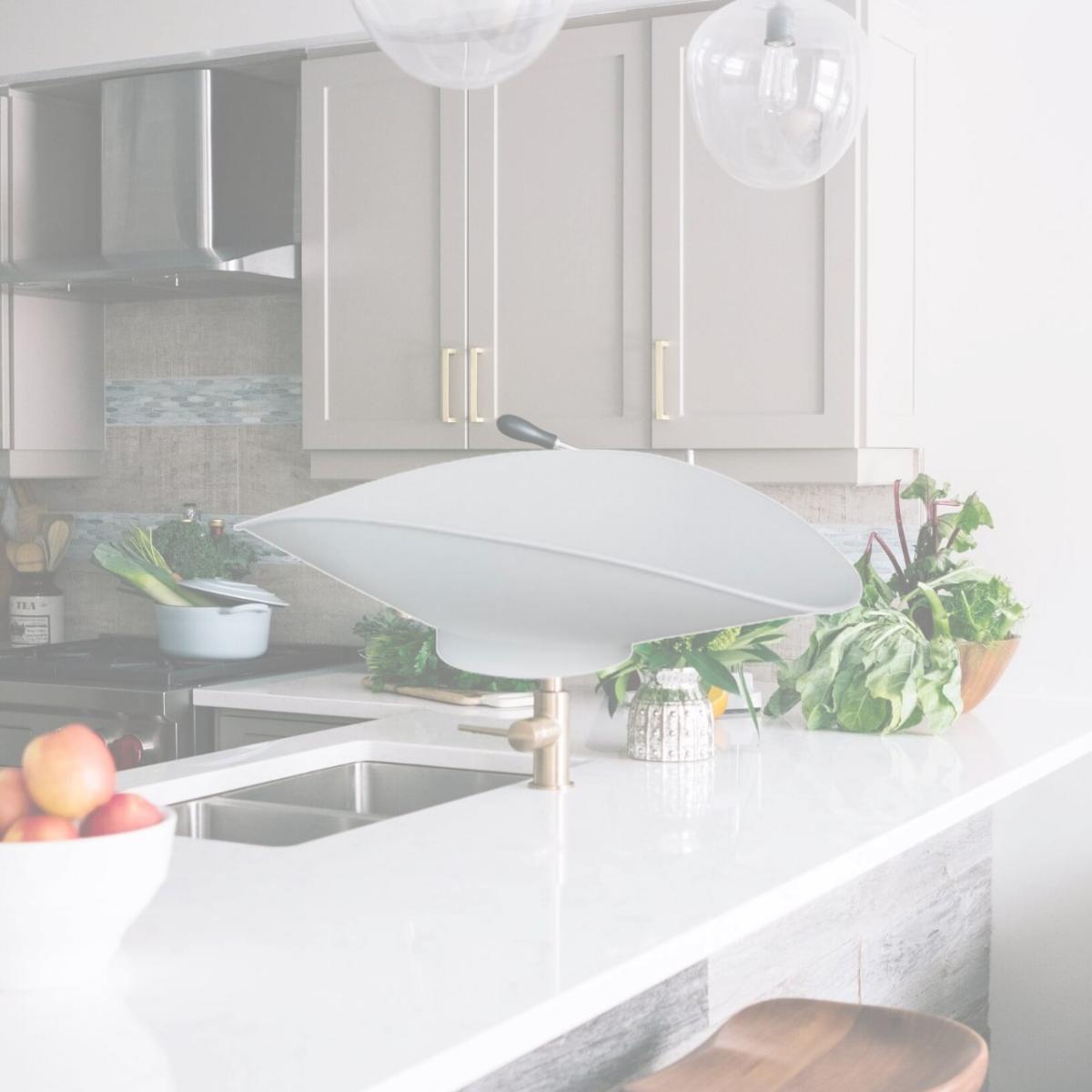 Picture of Detecto  6100-0002 White Plastic Bakers Dough Scoop