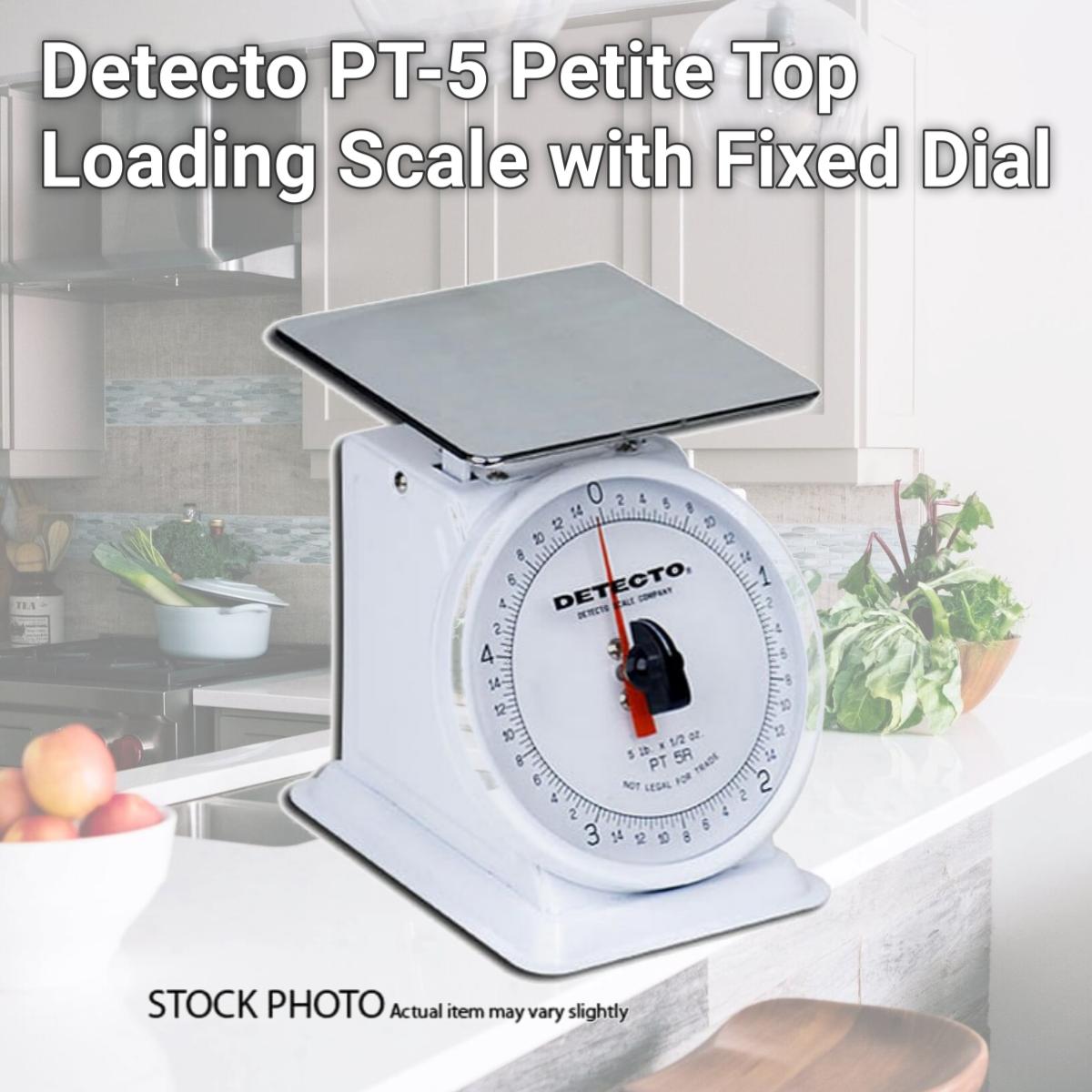 Picture of Detecto  PT-5 Petite Top Loading Scale with Fixed Dial