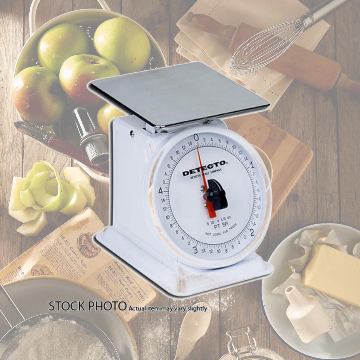 Picture of Detecto  PT-25 Petite Top Loading Scale with Fixed Dial-25lb Capacity