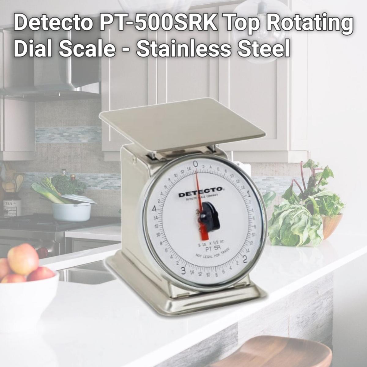 Picture of Detecto  PT-500SRK Top Rotating Dial Scale - Stainless Steel