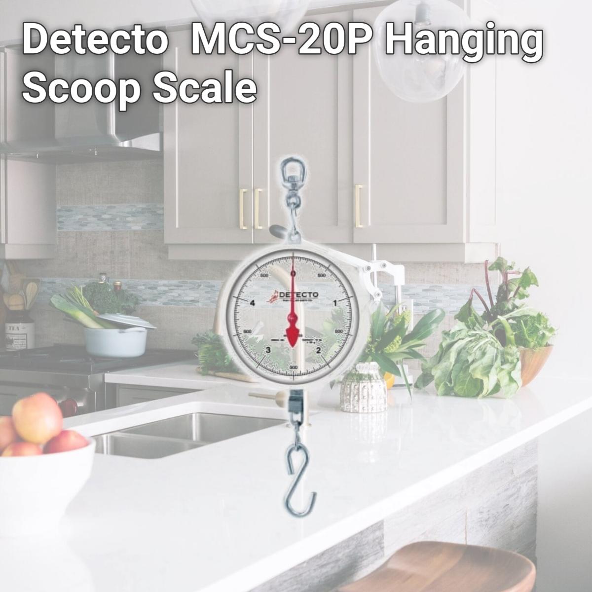 Picture of Detecto  MCS-20P Hanging Scoop Scale