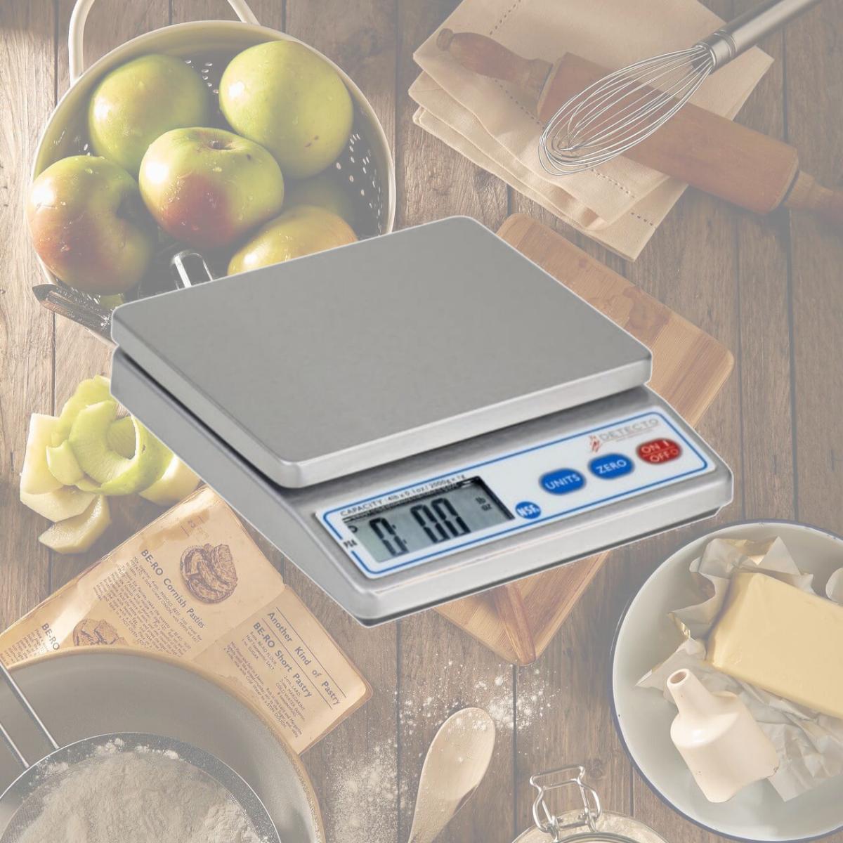 Picture of Detecto  PS4 5.9 x 4.75 in. Electronic Portion Scale- 4 lbs