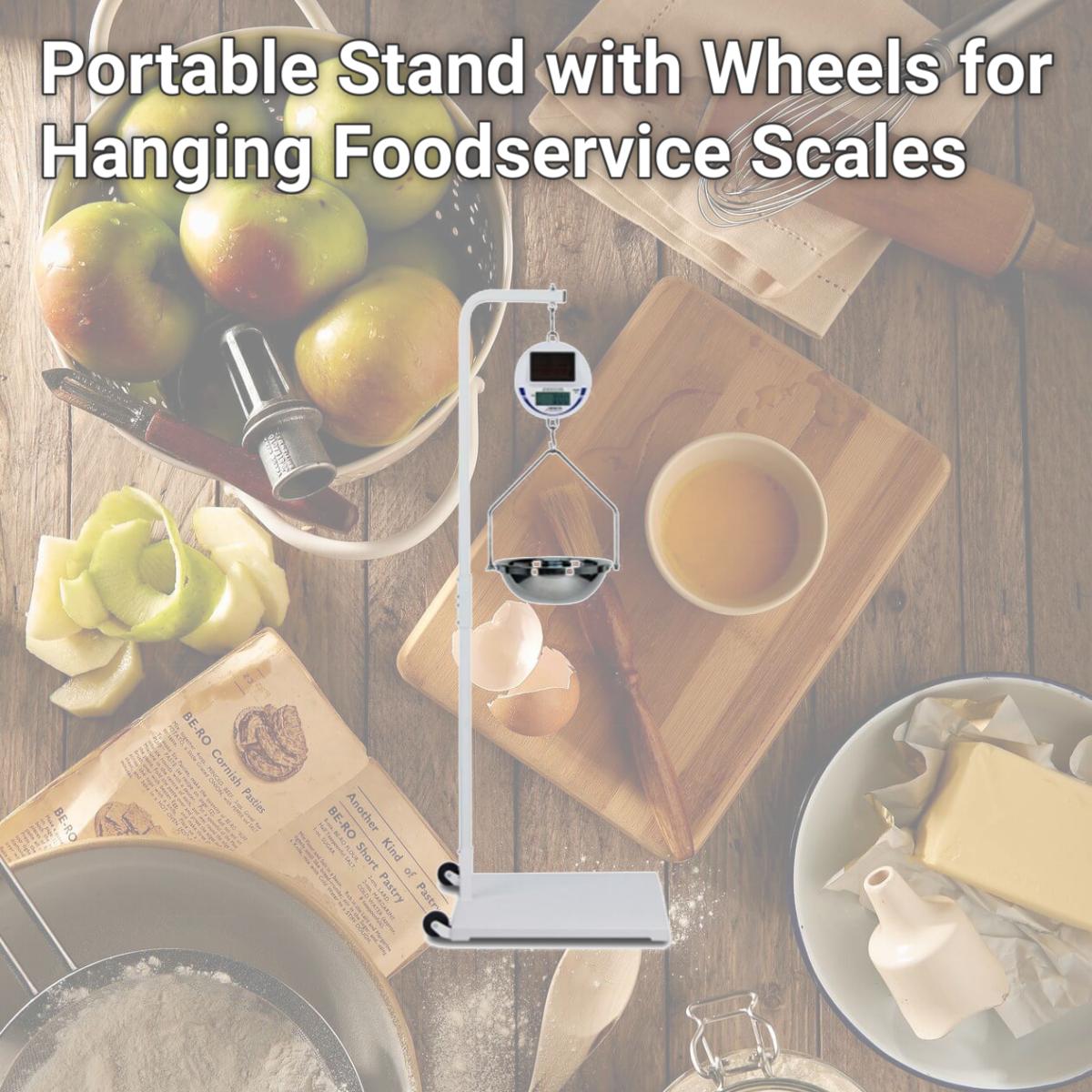 Picture of Detecto  HS-STAND Portable Stand with Wheels for Hanging Foodservice Scales
