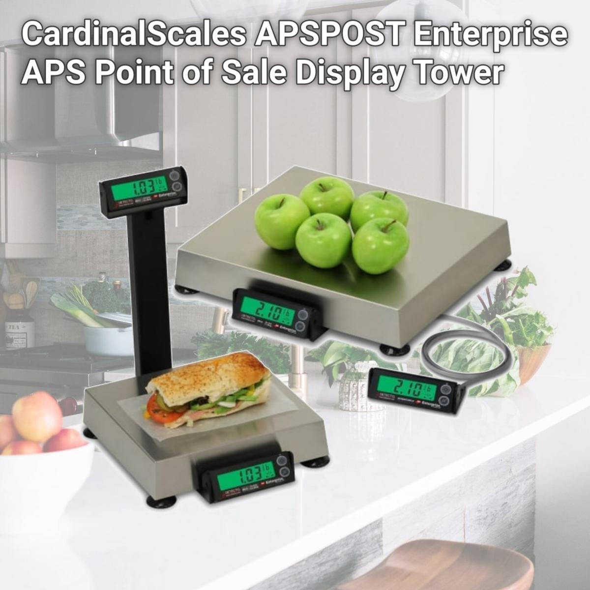 Picture of CardinalScales APSPOST Enterprise APS Point of Sale Display Tower