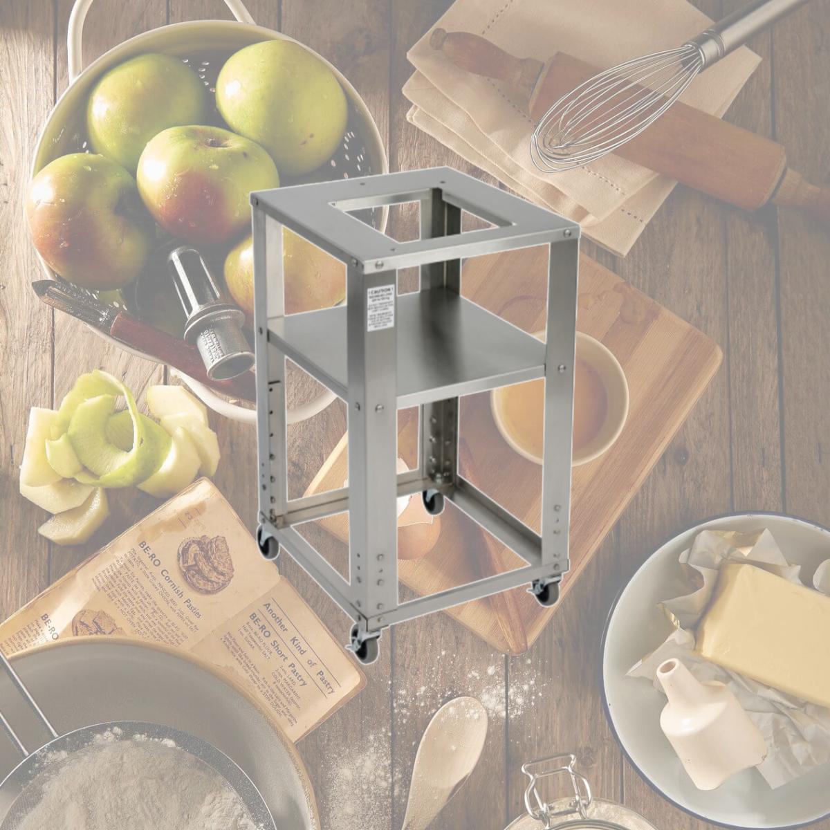 Picture of Detecto  CART2824 28 x 24 in. Rolling Stainless Steel Cart with Adjustable Height