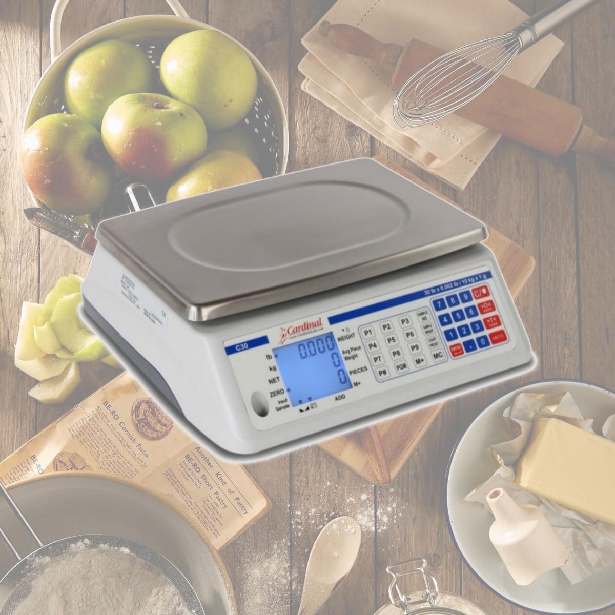 Picture of Detecto  C30 11.38 x 8.25 in. C Series Counting Electronic Scale- 30 lbs