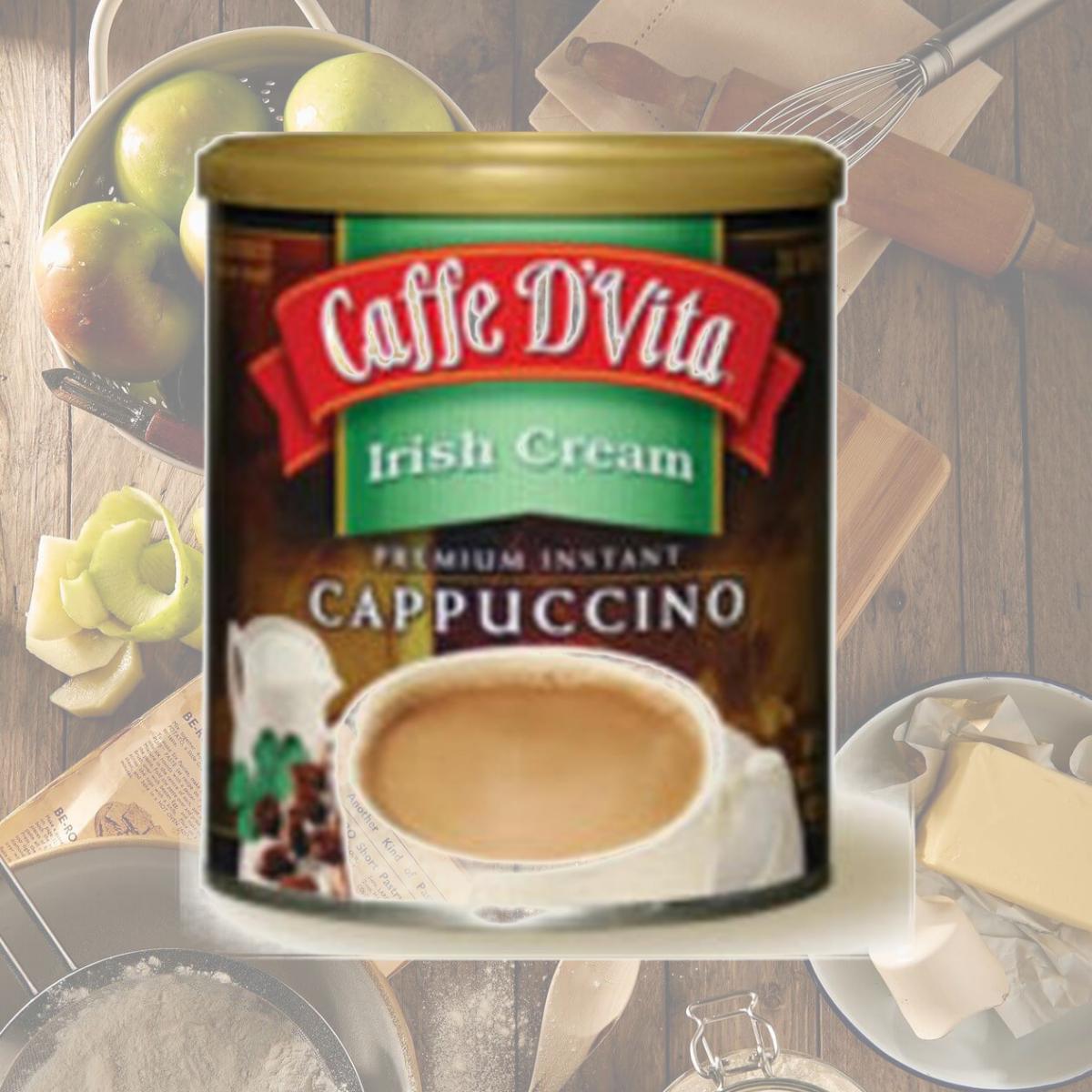 Picture of Caffe DVita F-DV-1C-06-IRIS-21 Irish Cream Cappuccino 6 1lb canisters