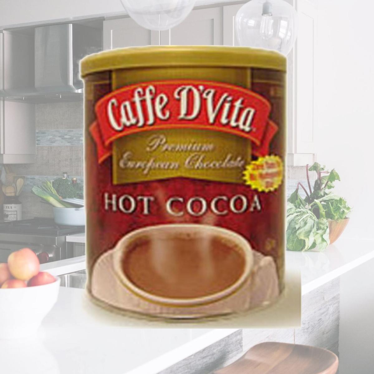 Picture of Caffe DVita F-DV-1C-06-COCO-21 Premium Hot Cocoa 6 1lb canisters