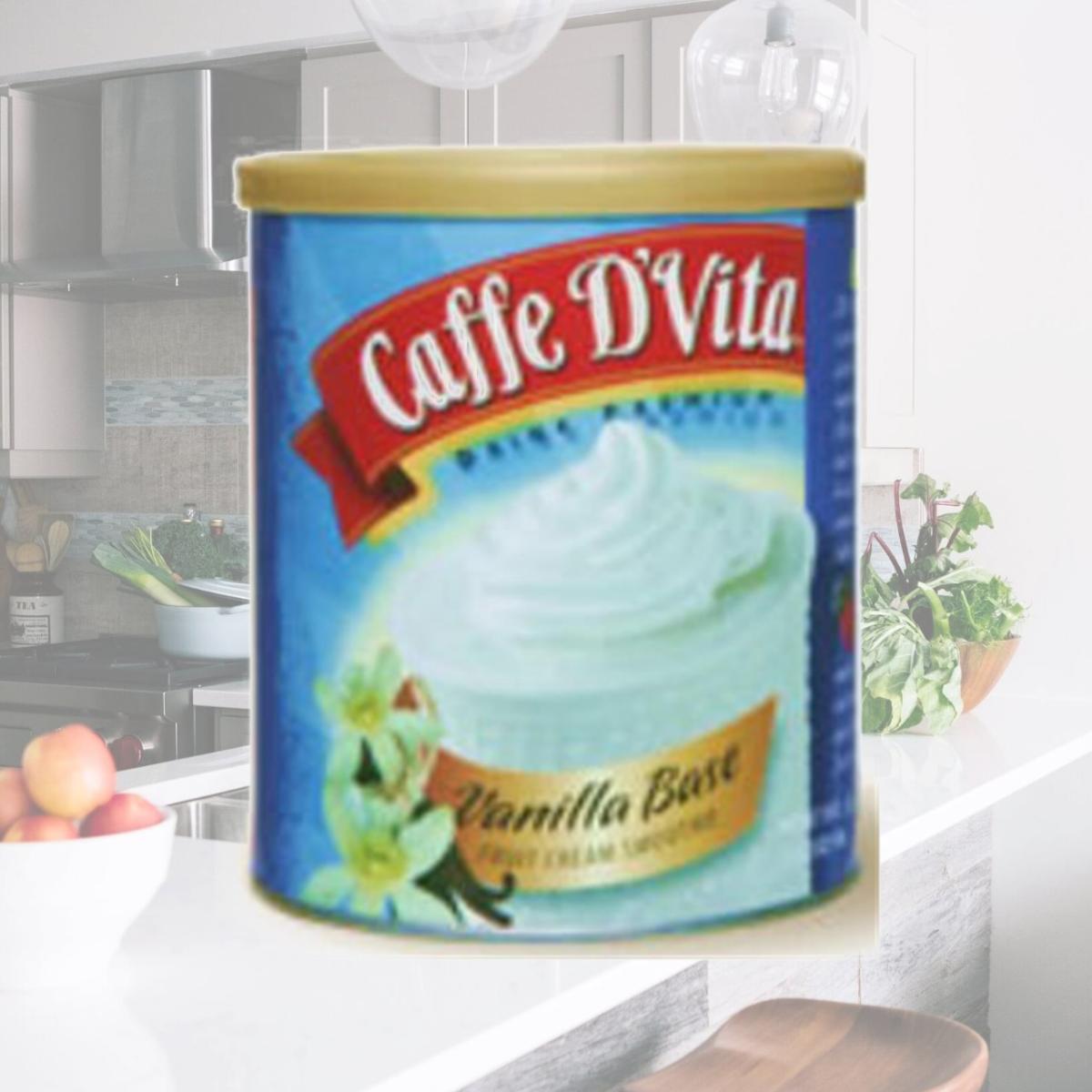 Picture of Caffe DVita F-DV-1C-06-VANI-SM Vanilla Base 6 1lb canisters