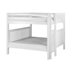 C1613l-wh Camaflexi Full Mission Headboard With End Ladder Over Bunk Bed - White