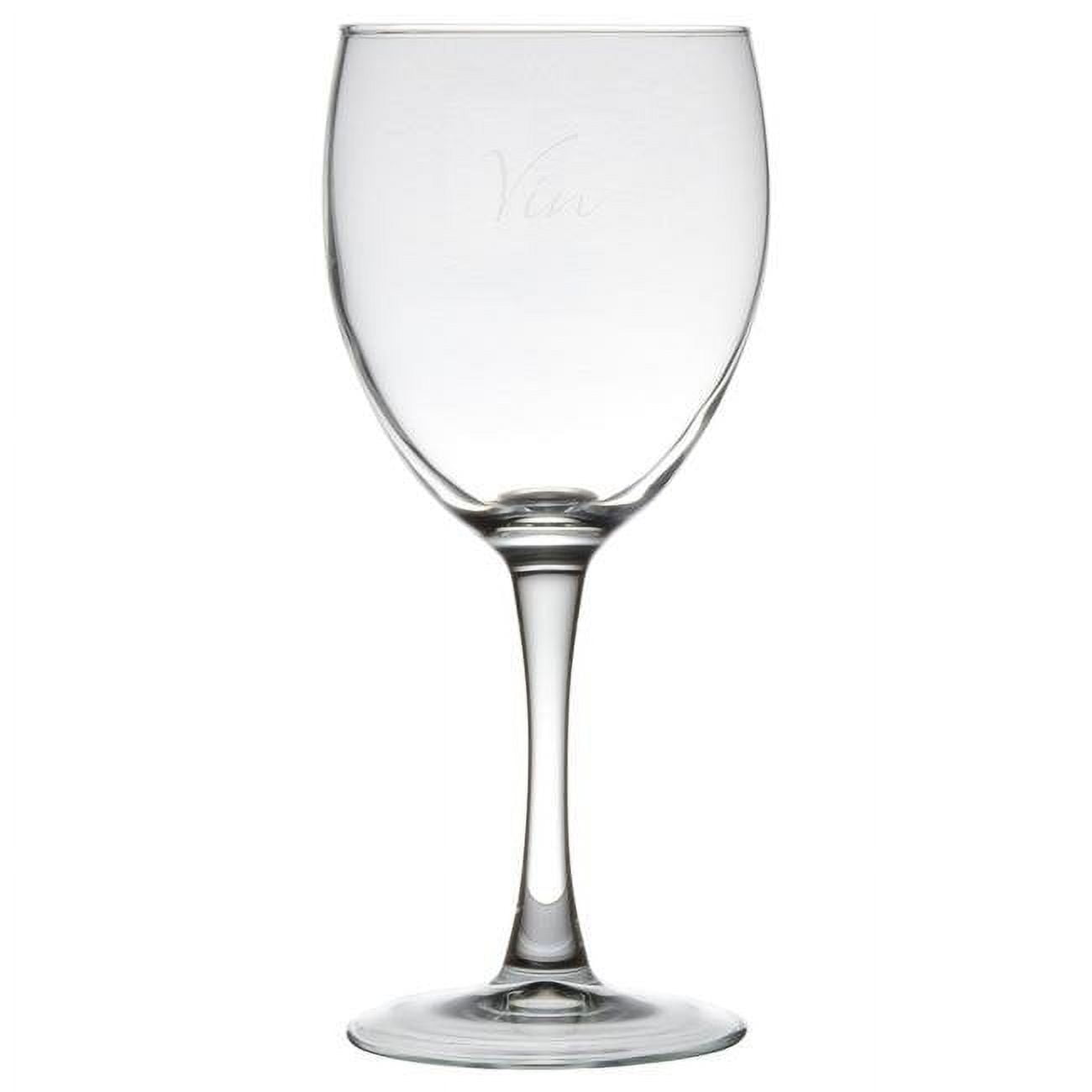 003834 12.5 Oz Glass Balloon Goblets - 7.5 In., Case Of 12