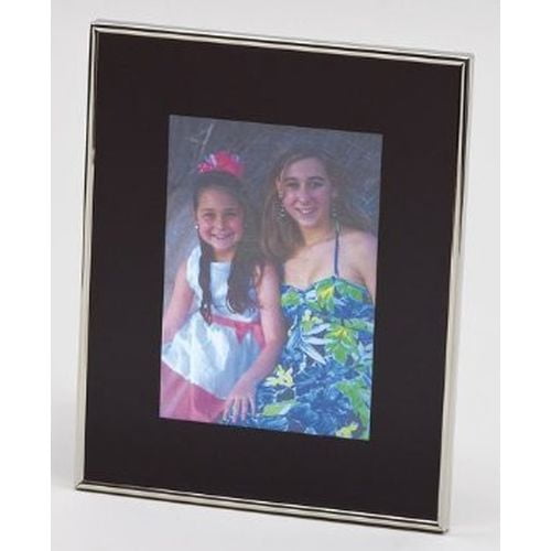 024157 5 X 7 In. Newton Photo Frame - Nickel Plated