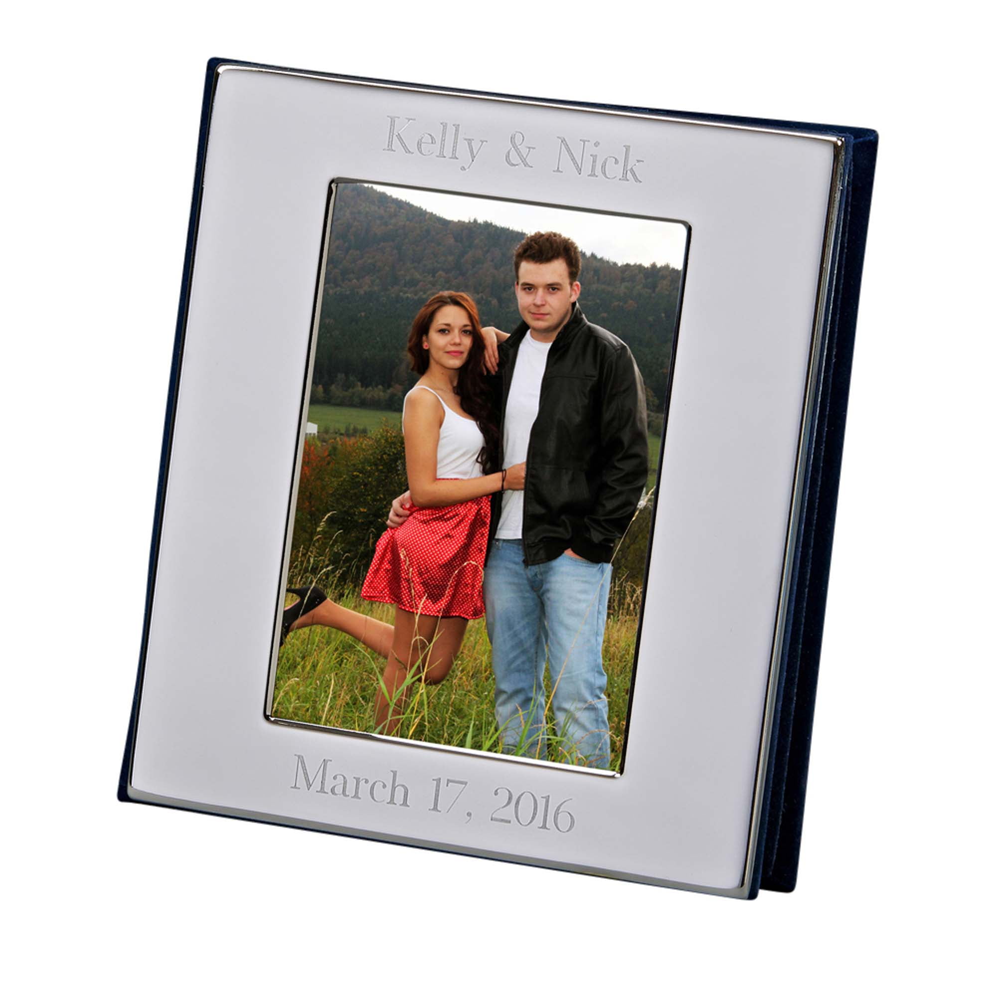 024401 4 X 6 In. Nickel Plated Holds With 100 Frame Cover Album