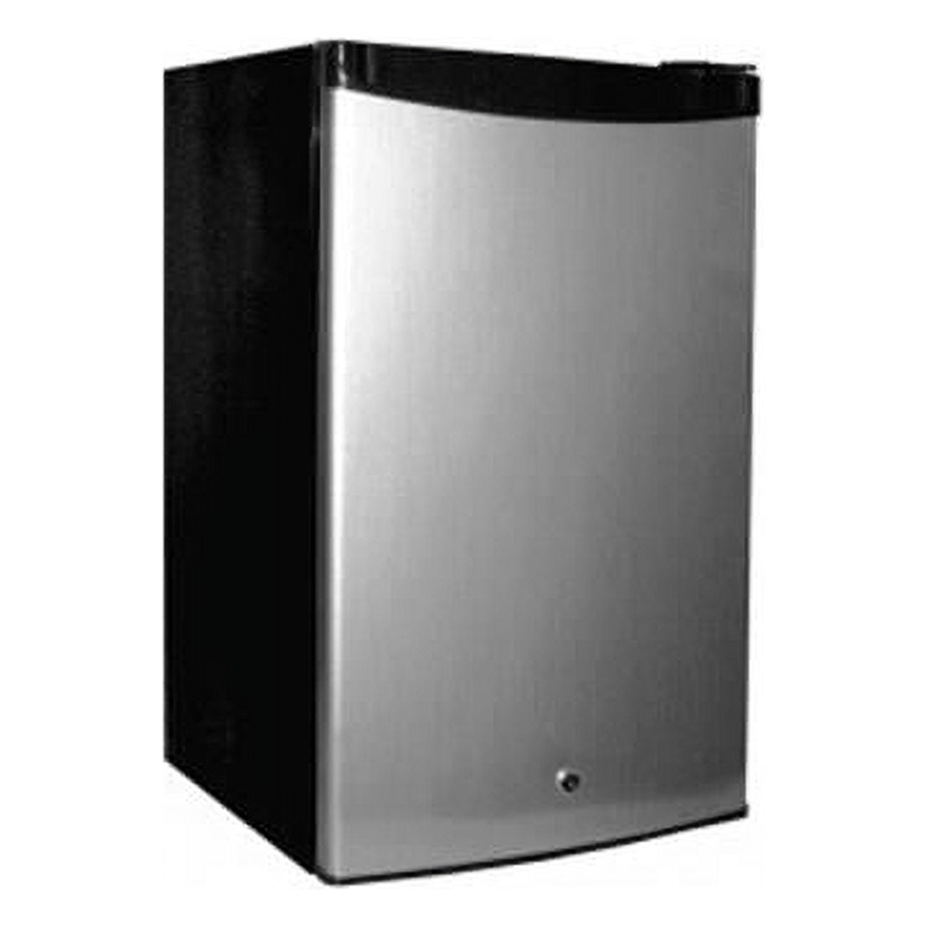4.5 Ft. Refrigerator, Stainless Steel