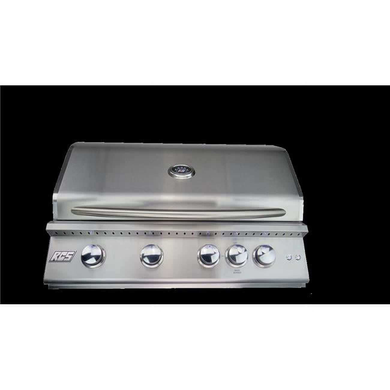 32 In.premier Grill, Blue Led With Rear Burner