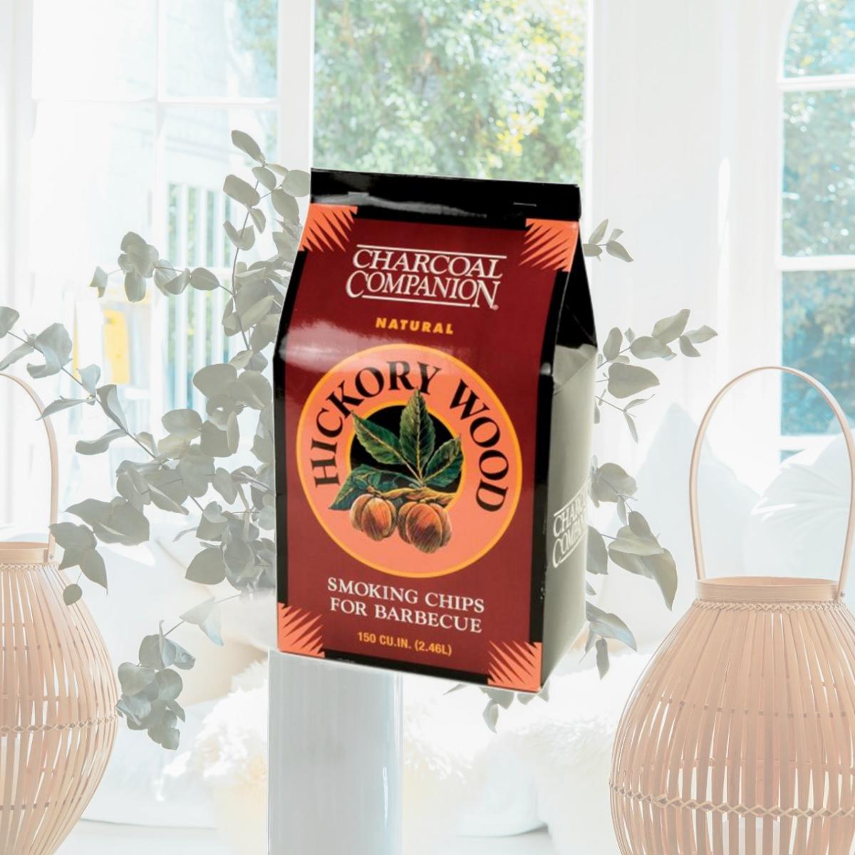 Picture of Charcoal Companion CC6018 144 cu in. Hickory Wood Smoking Chips for BBQ
