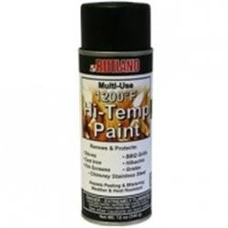 Rp80 16 Oz Stove Paint Spray Can, Flat Black