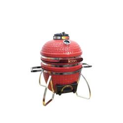 Products Cg101red 214 Sq. Ft. Table Top Charcoal Kamado Grill, Red