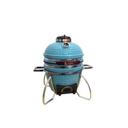 Products Cg101teal 214 Sq. Ft. Table Top Charcoal Kamado Grill, Teal