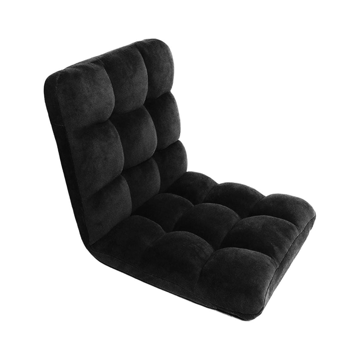 Frc2747-us Urban Microfiber Modern Contemporary Armless Quilted Recliner Chair Case - Black