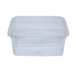 UPC 016194081817 product image for YY4S8 4 in. 8 oz Square Deli Container Plastic, Clear - Case of 960 | upcitemdb.com