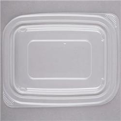 Fpr916 Clear Plastic Rectangular Microwaveable Lid Container - Case Of 300