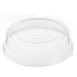 51640 16 In. Ebony Cater Tray Dome 4 In. Lid Pete, Clear - Case Of 50