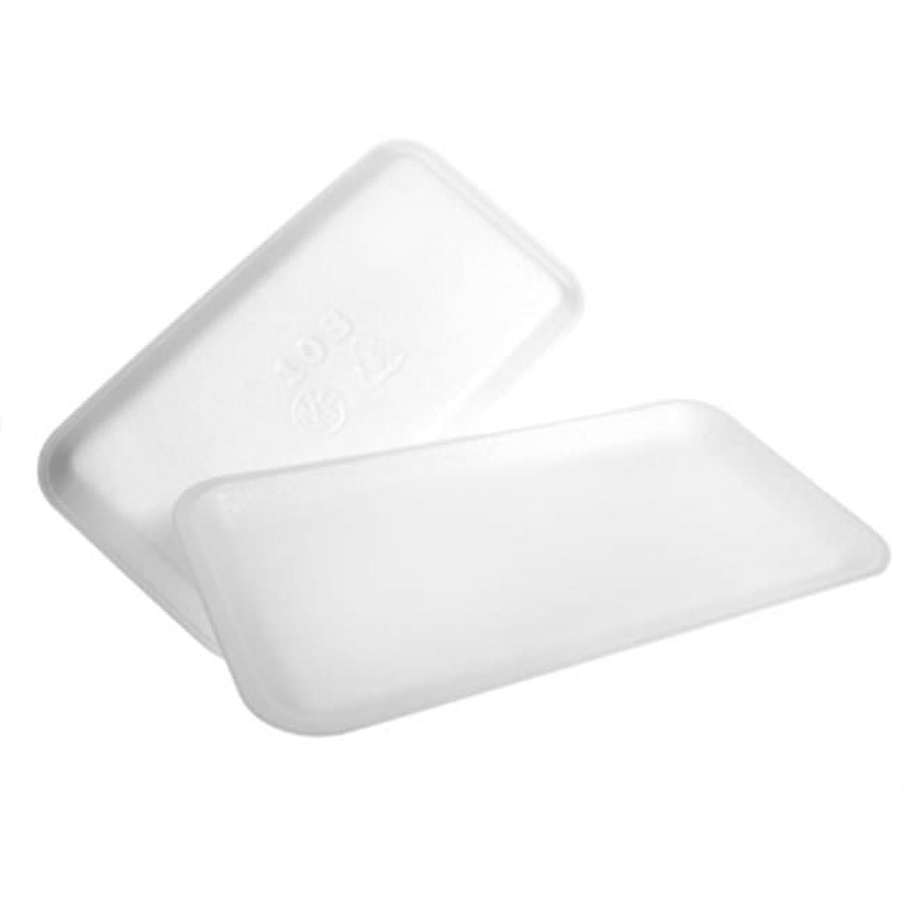 201010sw00 10s White Foam Meat Tray - Case Of 500
