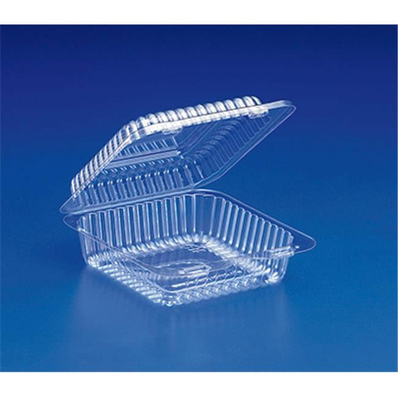Slp10 16 Oz Container Hinged Pete, Clear - Case Of 500