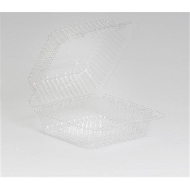 Slp20 22 Oz Hinged Deli Container Container Pete, Clear - Case Of 500