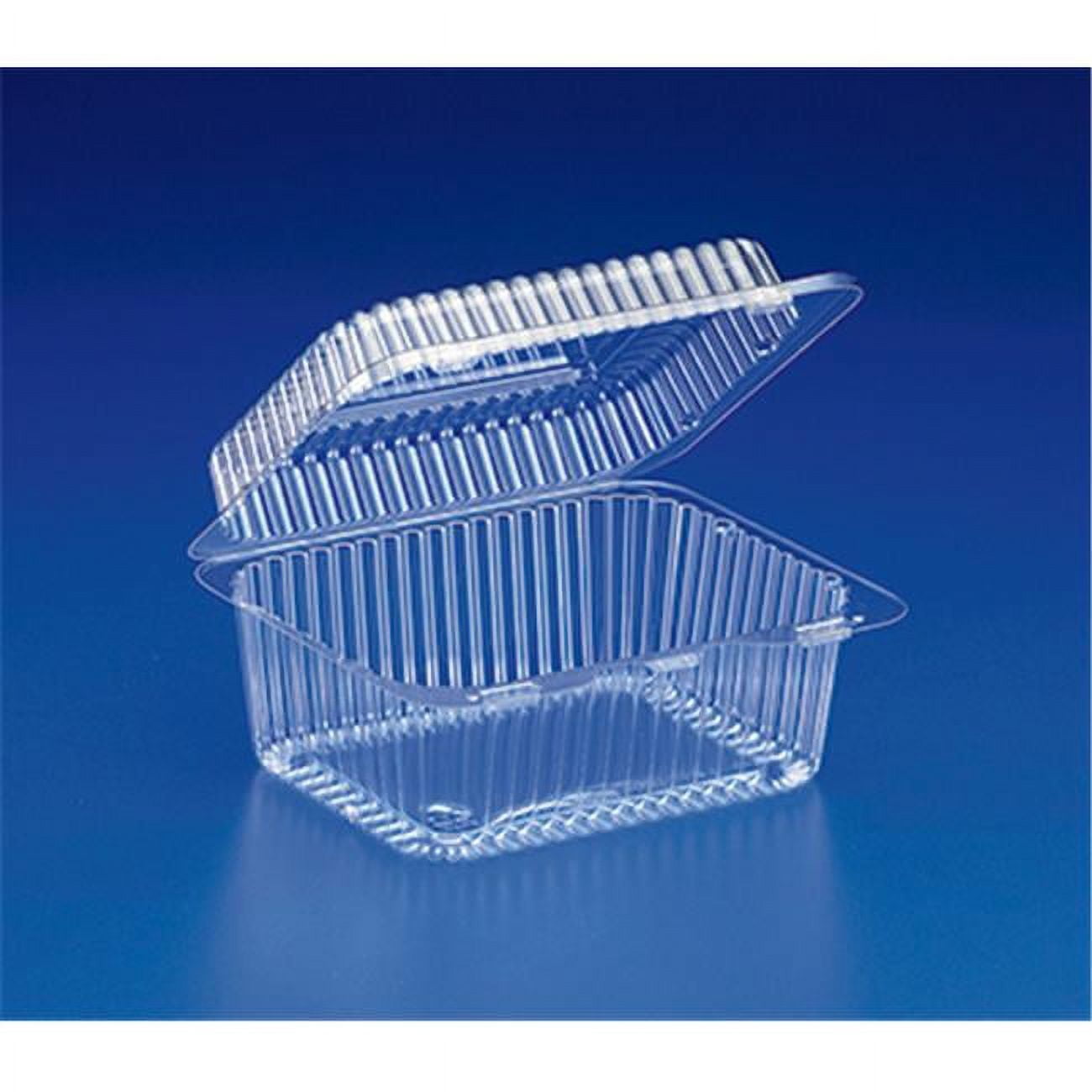 Slp27 Hinged Container Pet, Clear - Case Of 300