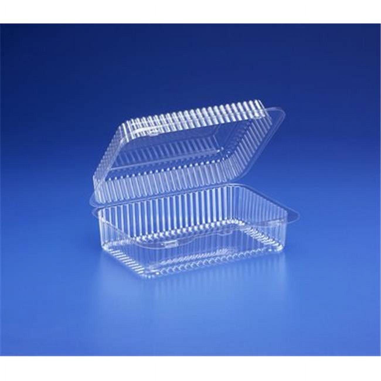 Slp40 60 Oz Hinged Container Plastic, Clear - Case Of 276
