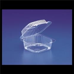 Vpp756 6 In. Value Pack Sandwich Clamshell Plastic, Clear - Case Of 500