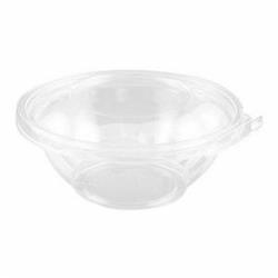 Ts24rn 24 Oz Safe-t-fresh Bowl Tamper Evident Dome Lid Pete, Clear - Case Of 150