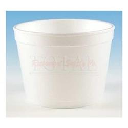 F12 12 Oz White Foam Food Container 20-25 - Case Of 500