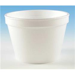 Fh16 16 Oz White Heavy Duty Food Container - Case Of 500