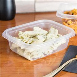 Fpr012-cl 12 Oz Rectangular Microwaveable Container, Clear - Case Of 300