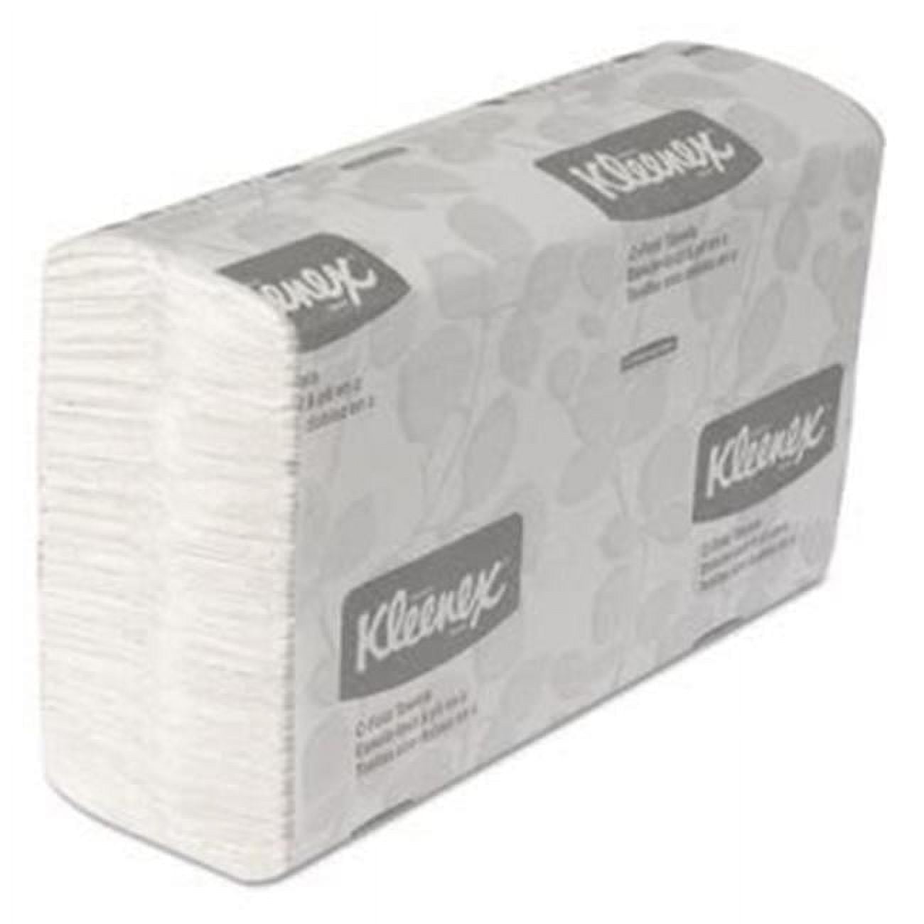 01500 13 X 10.25 In. Kleenex White C-fold Paper Towels - Case Of 2400