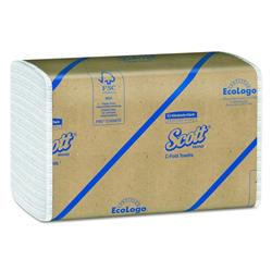 01510 13 X 10.25 In. Scott C Fold Paper Towels With Fast-drying Absorbency Pockets - Case Of 2400