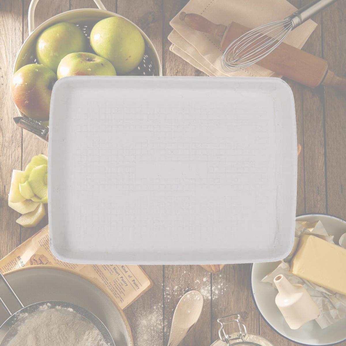 Picture of Huhtamaki 20815 12 x 9 in. Molded Fiber & Pulp Rectangular Tray, Beige - Case of 250