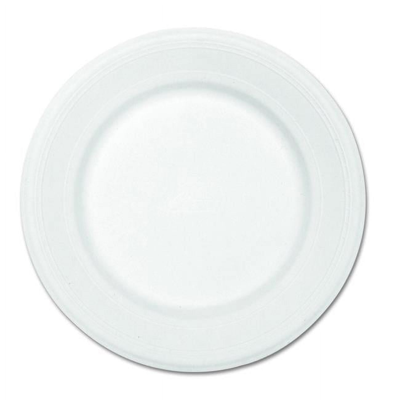 21217 10.5 In. Dia. Paper Dinnerware Plate, White - Case Of 500