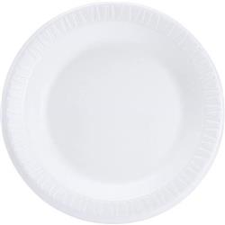 10pwq 10.25 In. White Laminated Plate Foam Plas Dinnerware - Case Of 500